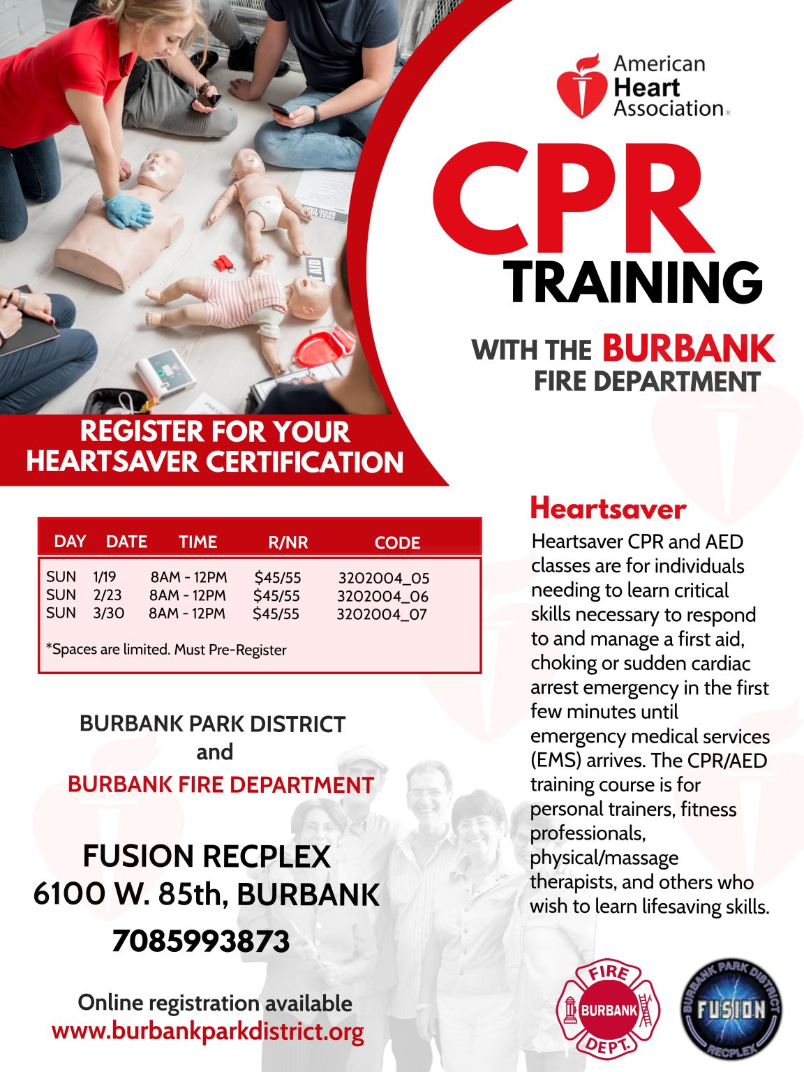 First aid and cpr training advertisement flye (9)